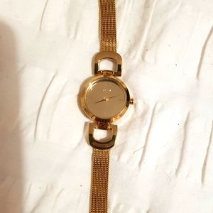 DKNY watch gold